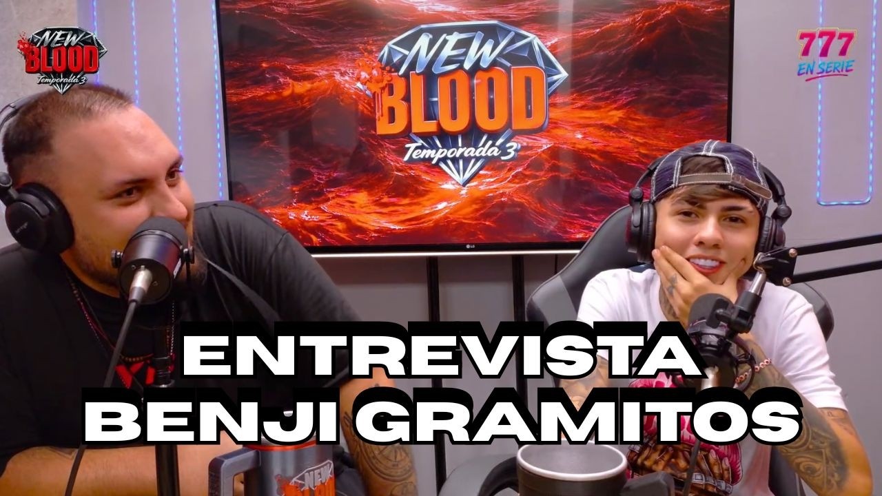 BENJI GRAMITOS | Experiencia en ARGENTINA, Filtra Remix con L-GANTE y RENZO ED | NEW BLOOD # 03