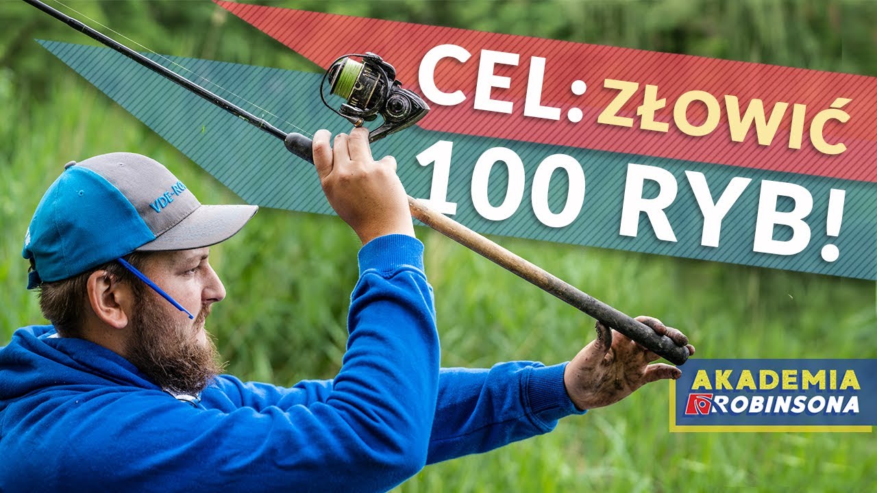 Ponad 100 ryb!🎣🎣 Szybkościowe łowienie feederem. AKADEMIAROBINSONA#43