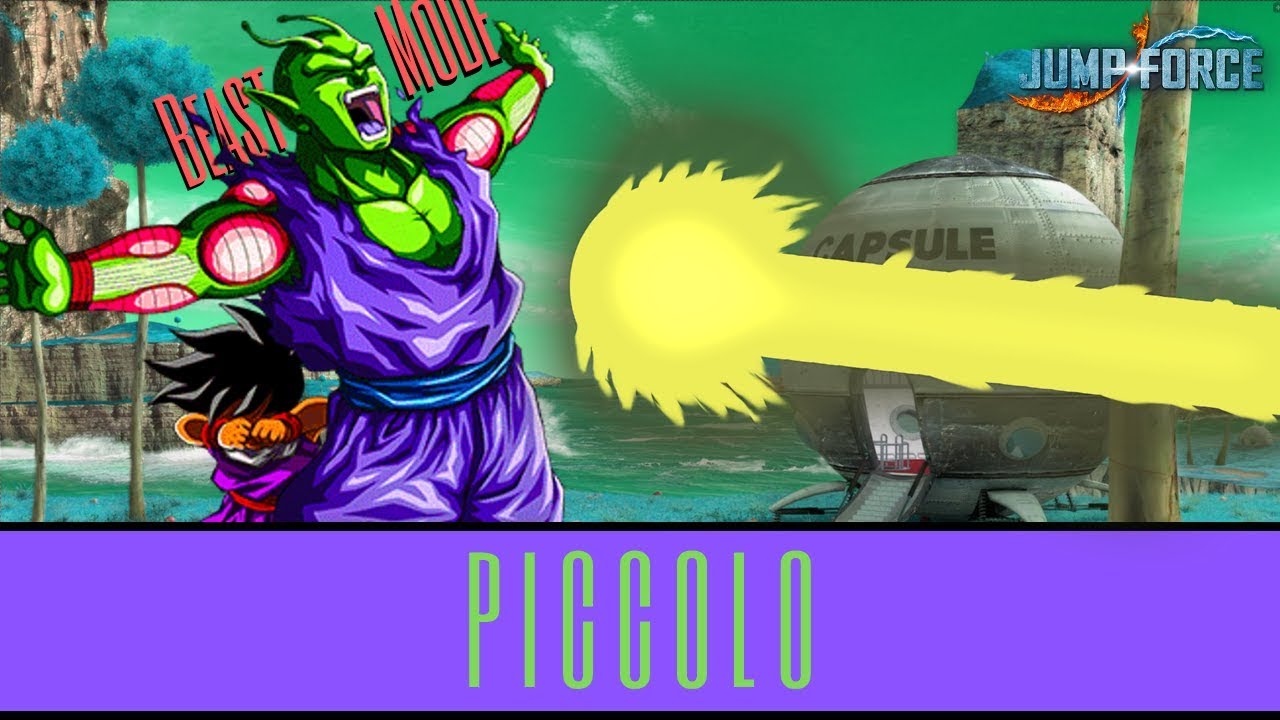 JUMP FORCE - Piccolo advanced combos [80 %]