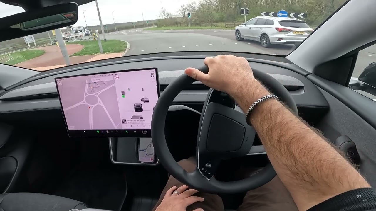2026 Tesla Model Y POV Drive | City & Highway Driving in the UK | Milton Keynes