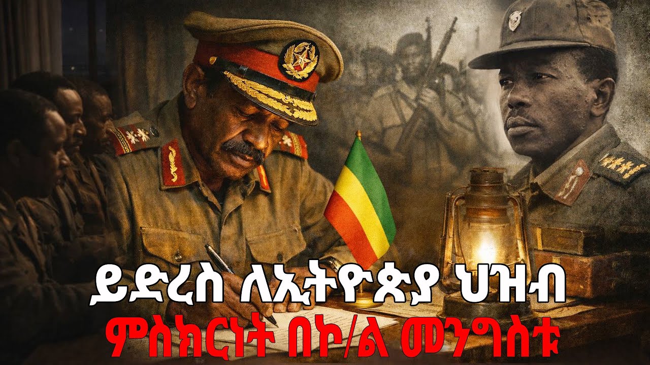 የጄኔራሉ ምስክርነት በኮ/ል መንግስቱ ሀይለማርያም ላይ - ይድረስ ለኢትዮጵያ ህዝብ 