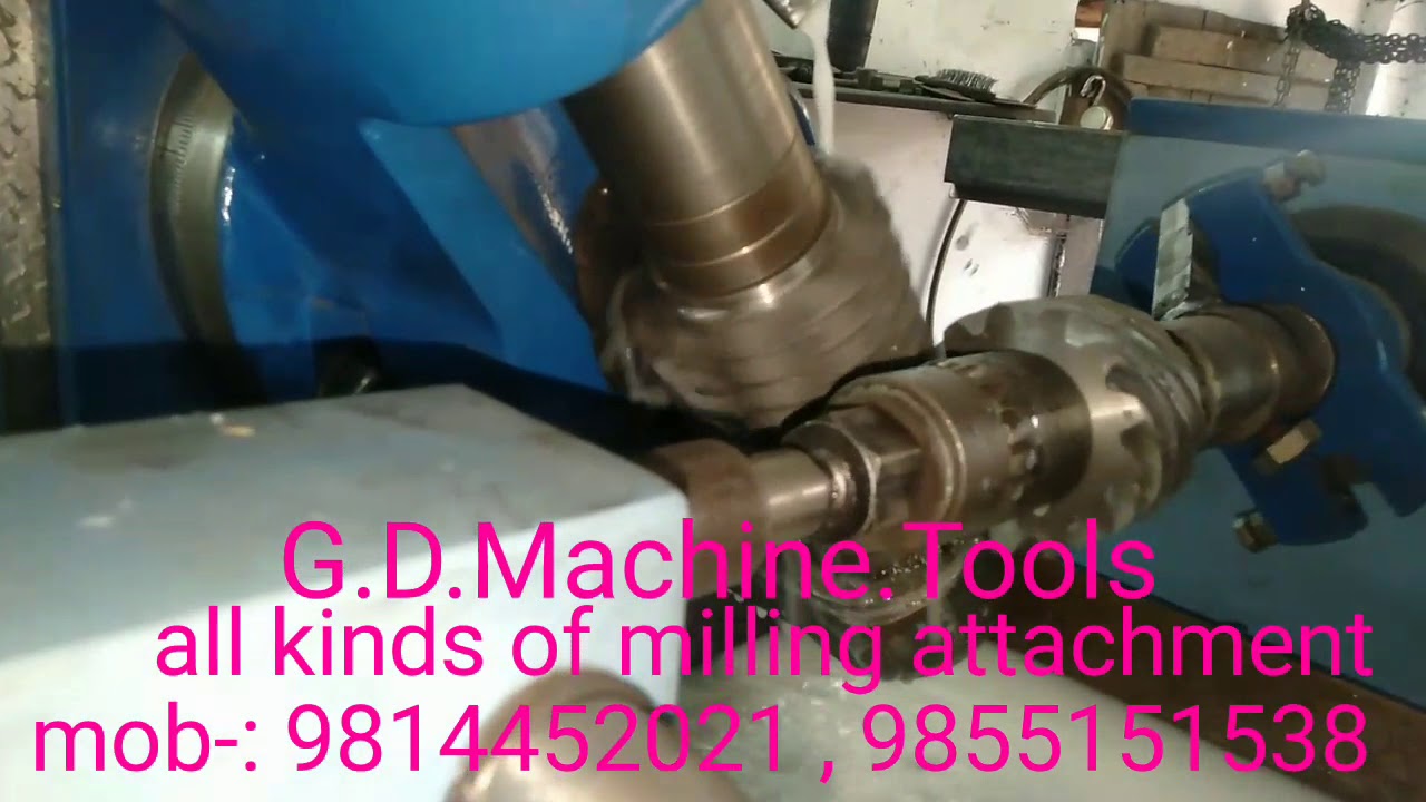 Hobbing attachment