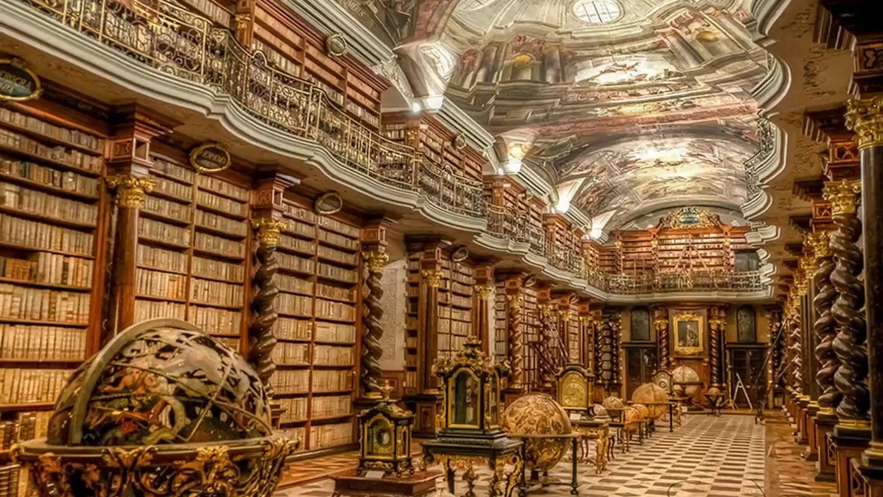 The World&rsquo;s Most Beautiful Library Is In Prague, Czech Republic