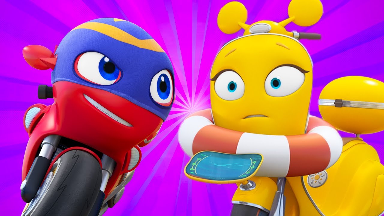 Scootio Is In Trouble! ⚡ Ricky Zoom ⚡Cartoons for Kids | Ultimate Rescue Motorbikes for Kids