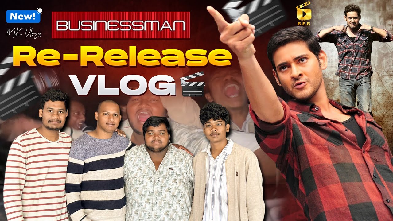 Businessman Movie Re-Release Vlog | Mahesh Babu | Puri Jagannath