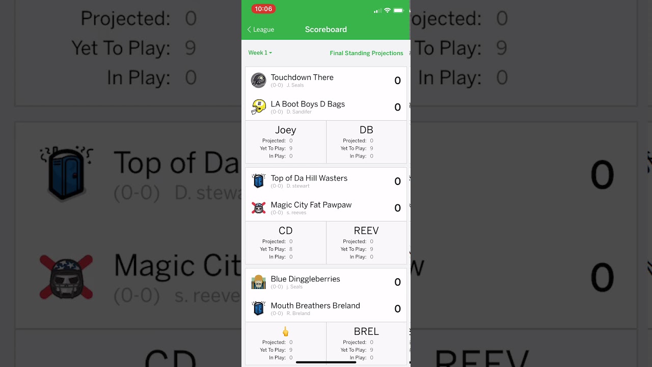 2019 ESPN fantasy football App tutorial