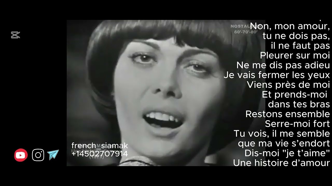 Une histoire d'amour – Mireille Mathieu