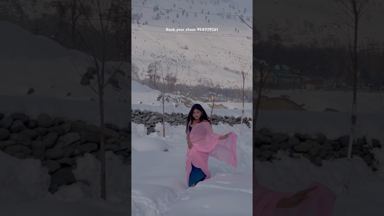 Snowfall in Kashmir 2026😱❤️#jannatkashmir #love #glacier #hindisong #pahalgam #jammukashmir