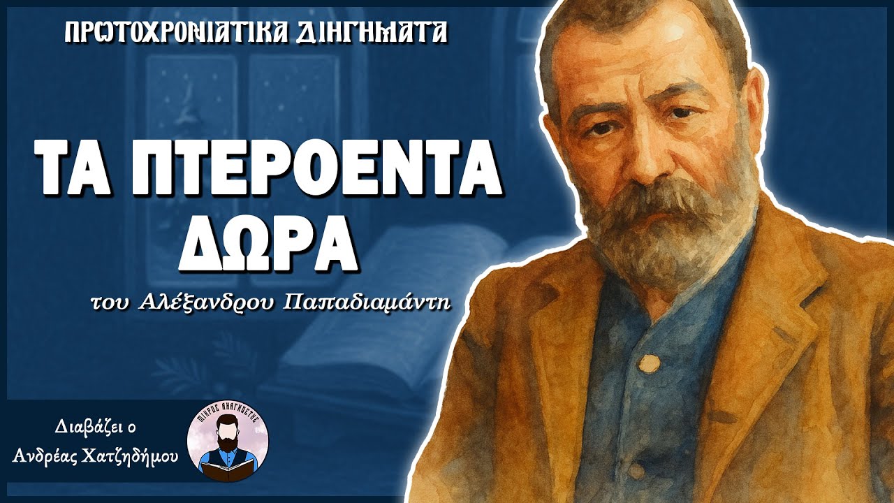 Τα πτερόεντα δώρα- Αλέξανδρος Παπαδιαμάντης | Ο Ανδρέας Διαβάζει Πρωτοχρονιάτικα Διηγήματα