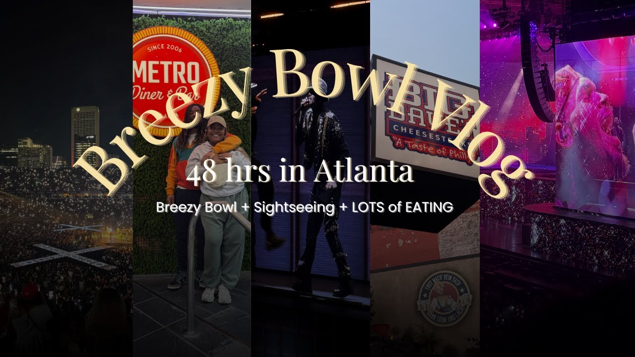 Chris Brown Concert Vlog | Breezy Bowl Experience + Lifestyle Updates + Foodie Adventures