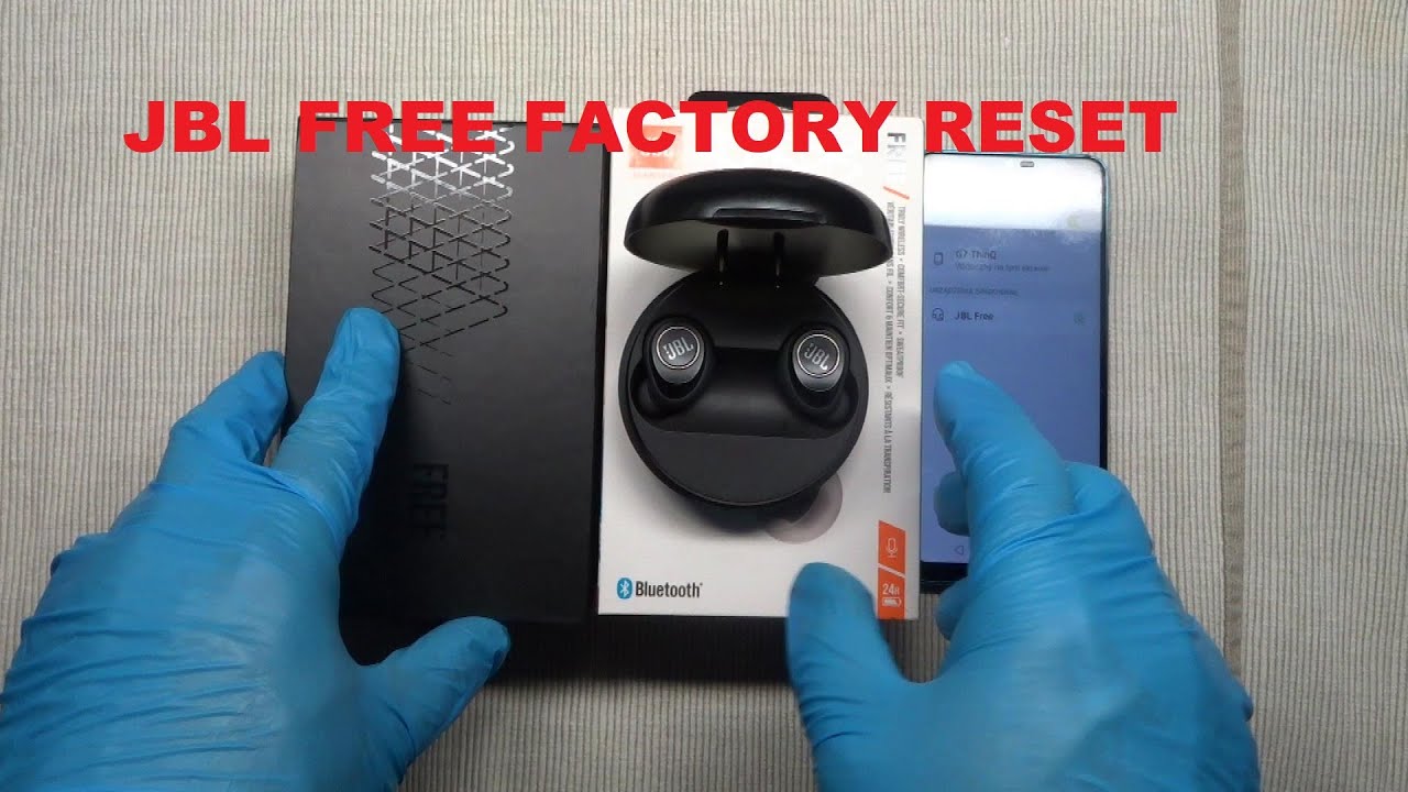 JBL FREE  - FACTORY RESET