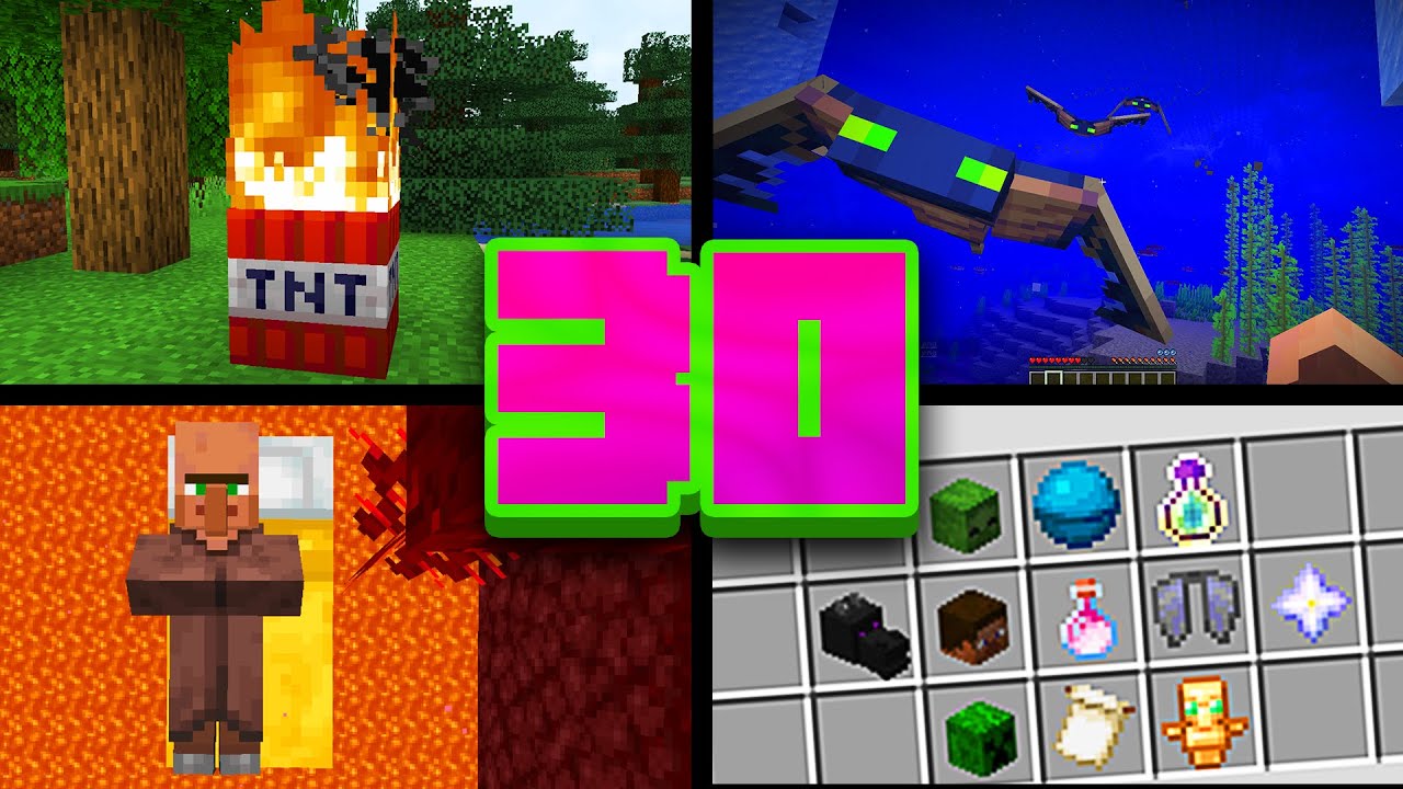 30 RZECZY, których MOGŁEŚ nie WIEDZIEĆ o Minecraft | #4