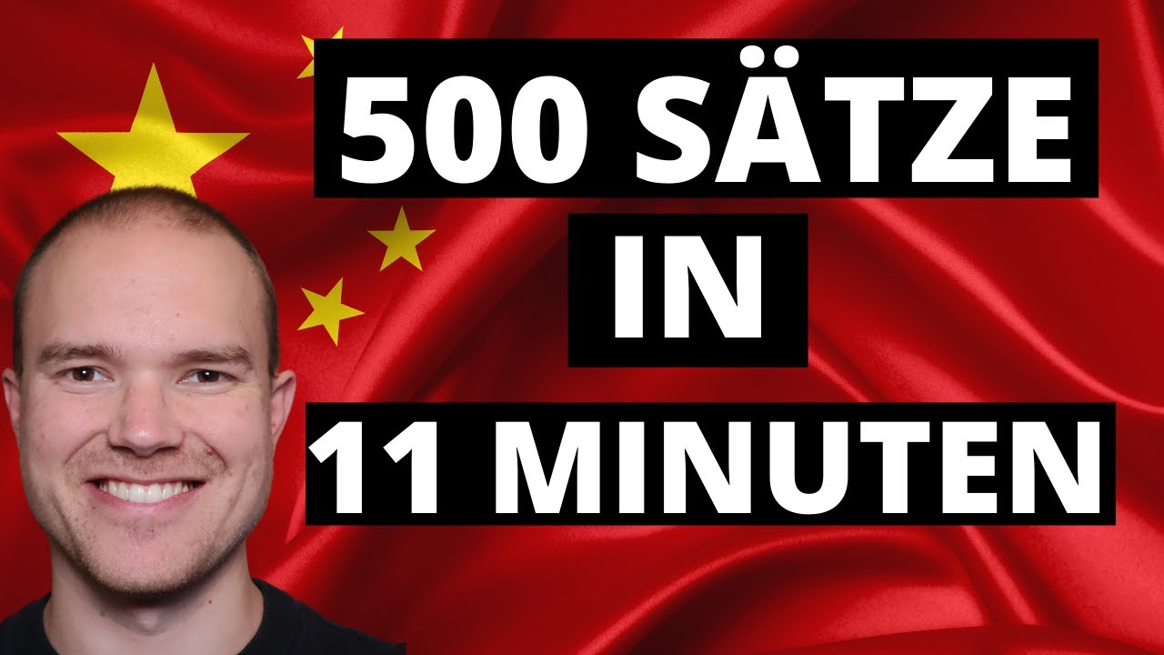 Chinesisch lernen für Anfänger - Die MAGISCHE Formel für schnelles Lernen! 💡 Grundkurs 1