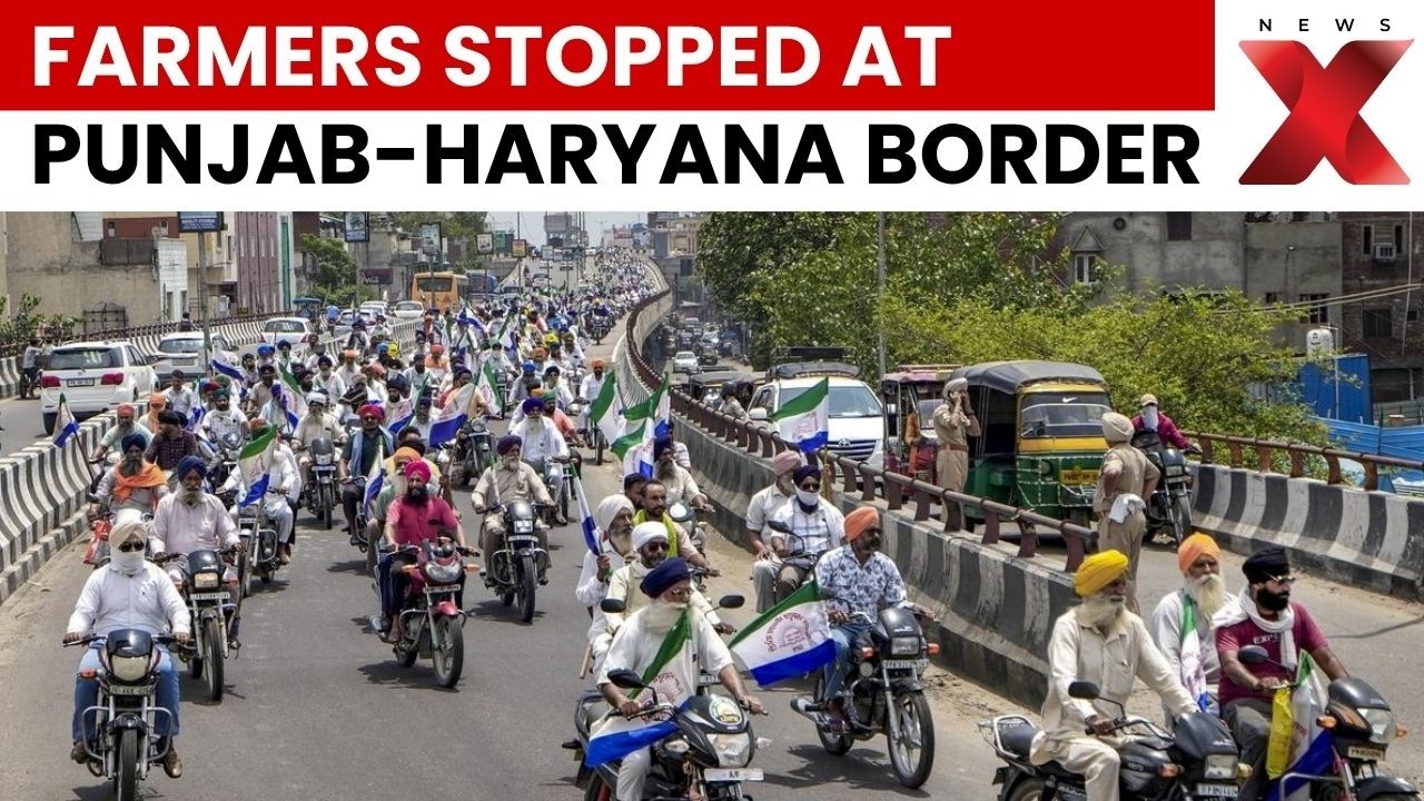 Farmers Protest: Haryana Police Block Delhi-Bound March At Khanauri Border | NewsX