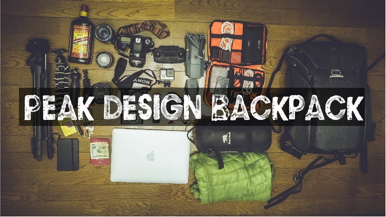 【Peak Design】最強カメラ用『神』バッグ！「Everyday BackPack」レビュー。