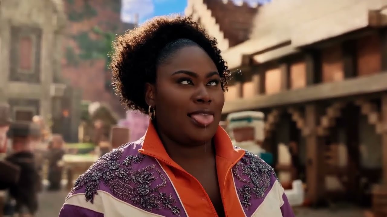Ahegao as performed by Minecraft movie characters