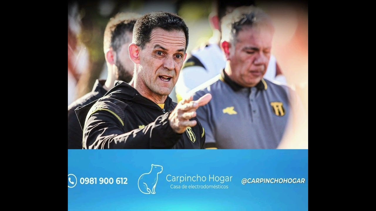 Conferencia de prensa de Víctor Bernay DT de Guaraní, luego del empate ante Ameliano. 