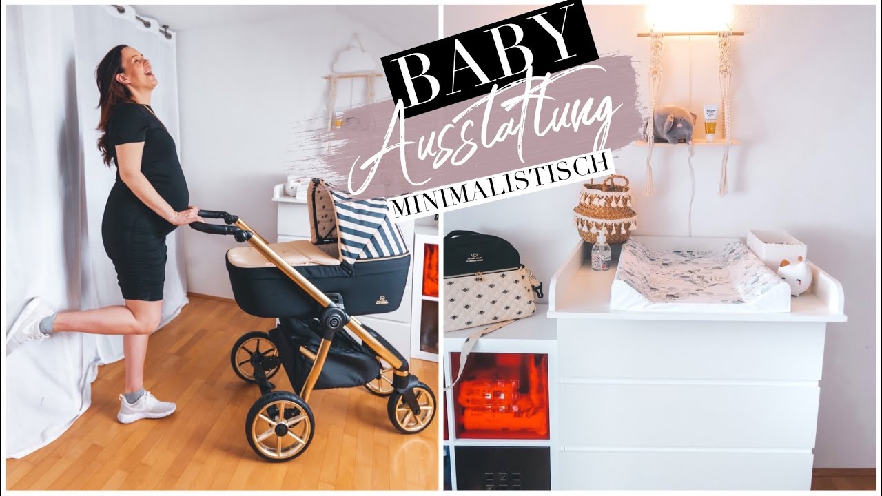 BABY ERSTLINGS AUSSTATTUNG. Kinderwagen My Junior VITA HOPE, FabiMax Bett, Malm Wickelkommode Ikea.