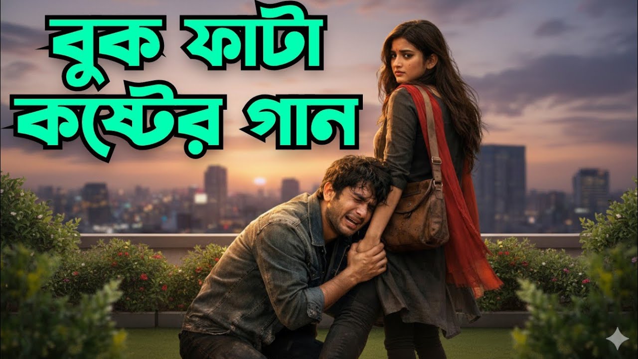 ভাঙা হৃদয়ের শেষ গান | Buk Fata Koshto Gaan | Broken Heart Sad Bangla Song