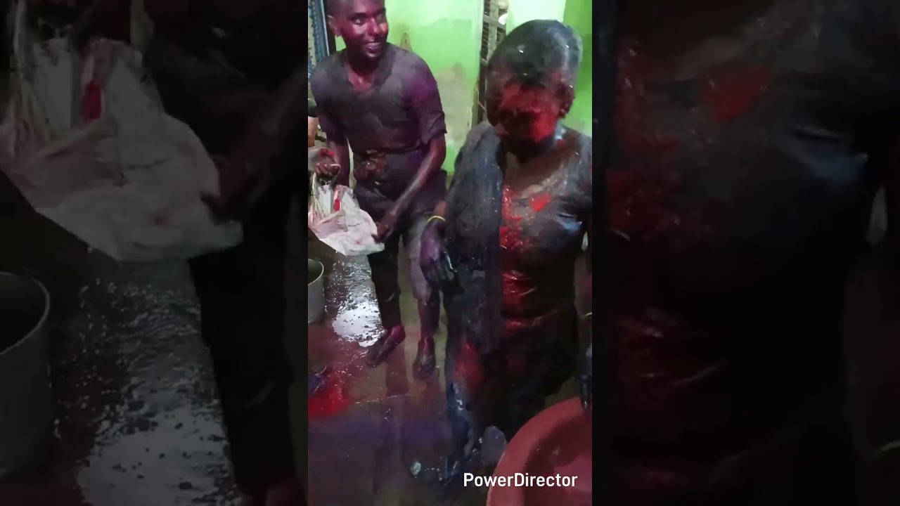 Rangeen devar bhabhi Holi putai video #trending #happyholi #viralvideo #youtube #holi 