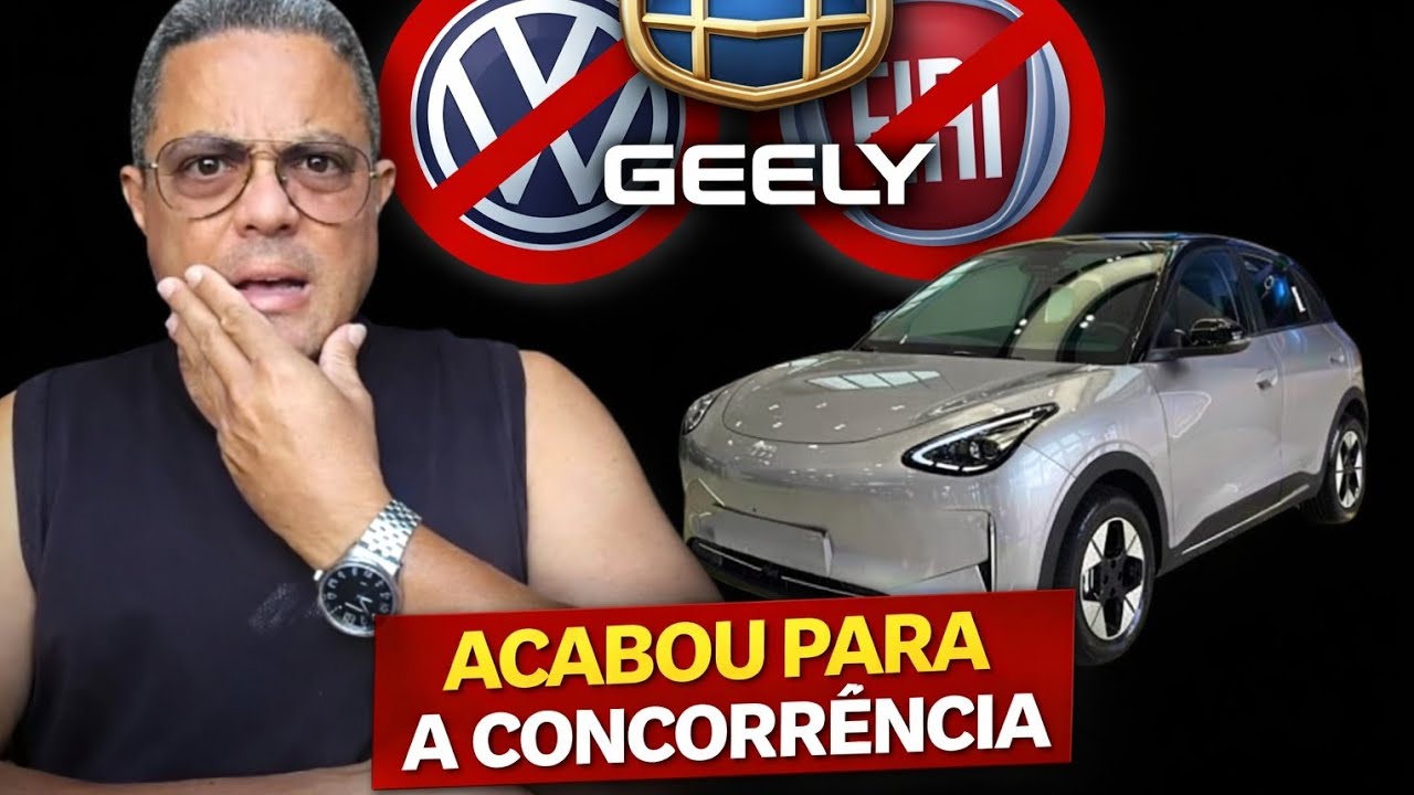 🚨 BRASIL PREPARA O FIM DOS CARROS A COMBUSTÃO: Geely EX2 vai SER FABRICADO NO PARANÁ e tudo muda!