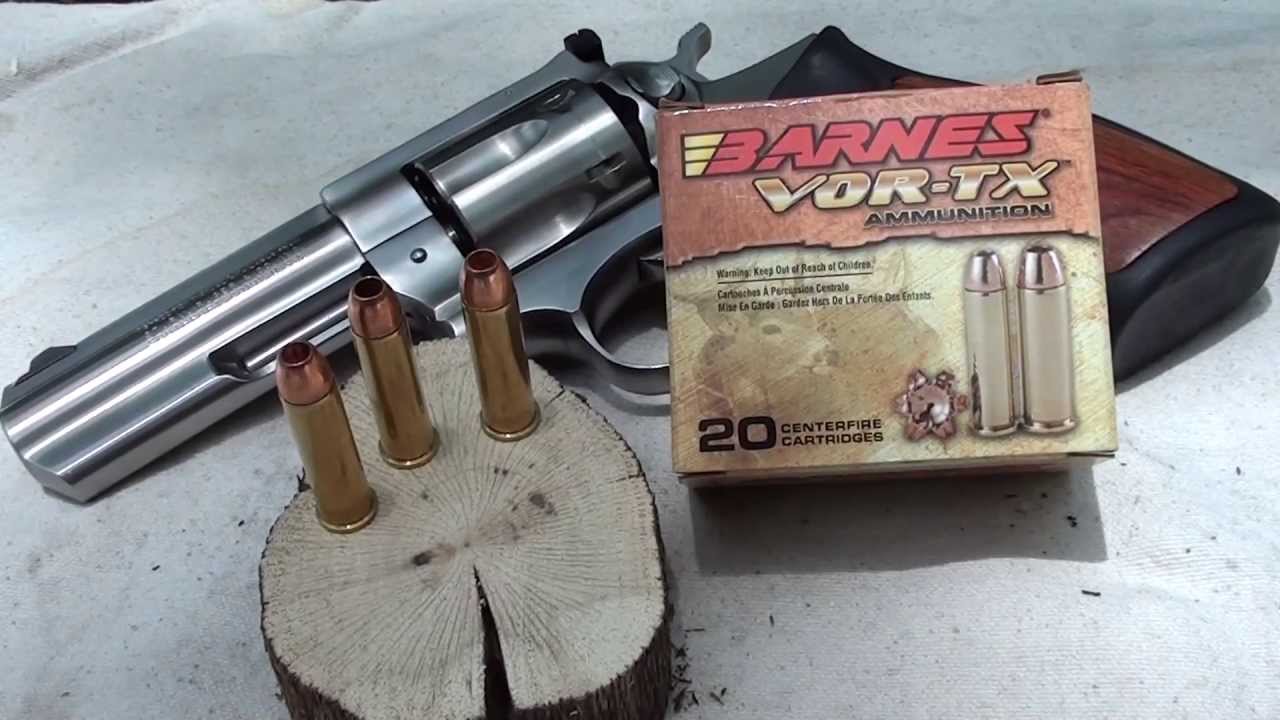 357 MAG 140gr Ballistic Gel Test BARNES solid copper round