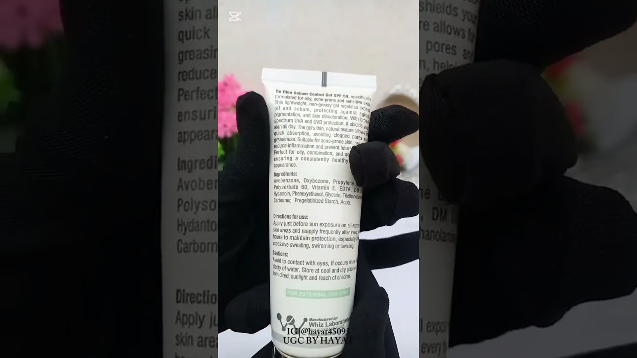 Sebum Control Gel Spf 50 | Derien