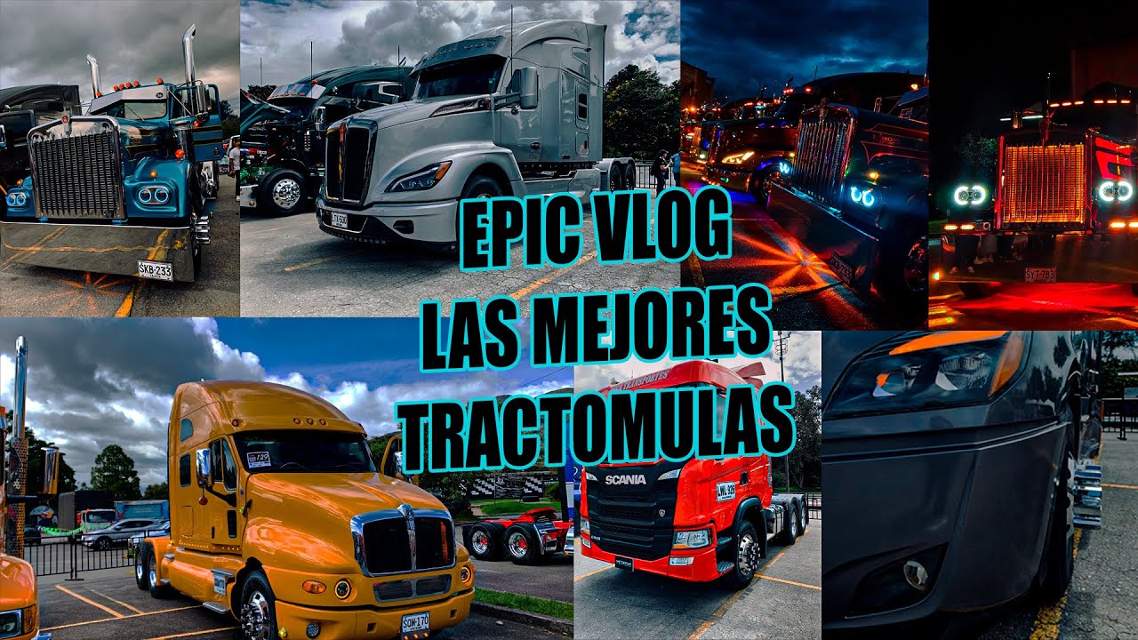 LAS MEJORES TRACTOMULAS DE COLOMBIA ? #chan #amc #kenworth AMC TRUCKING SHOW COLOMBIA