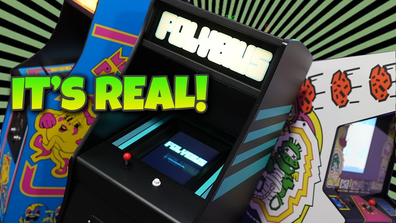 Polybius Quarter Arcade USB Charging Machine From Numskull!