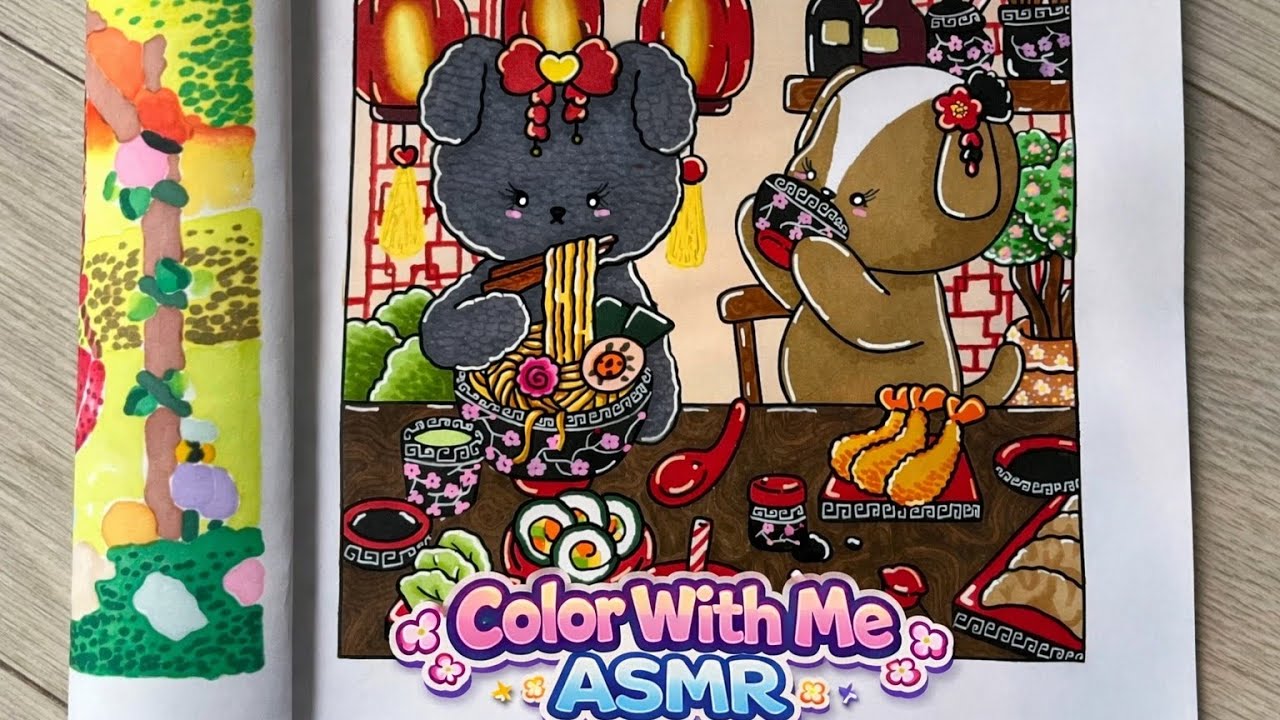 Color With Me ASMR | Volume 5 | Page 6 | Berrie Coloring