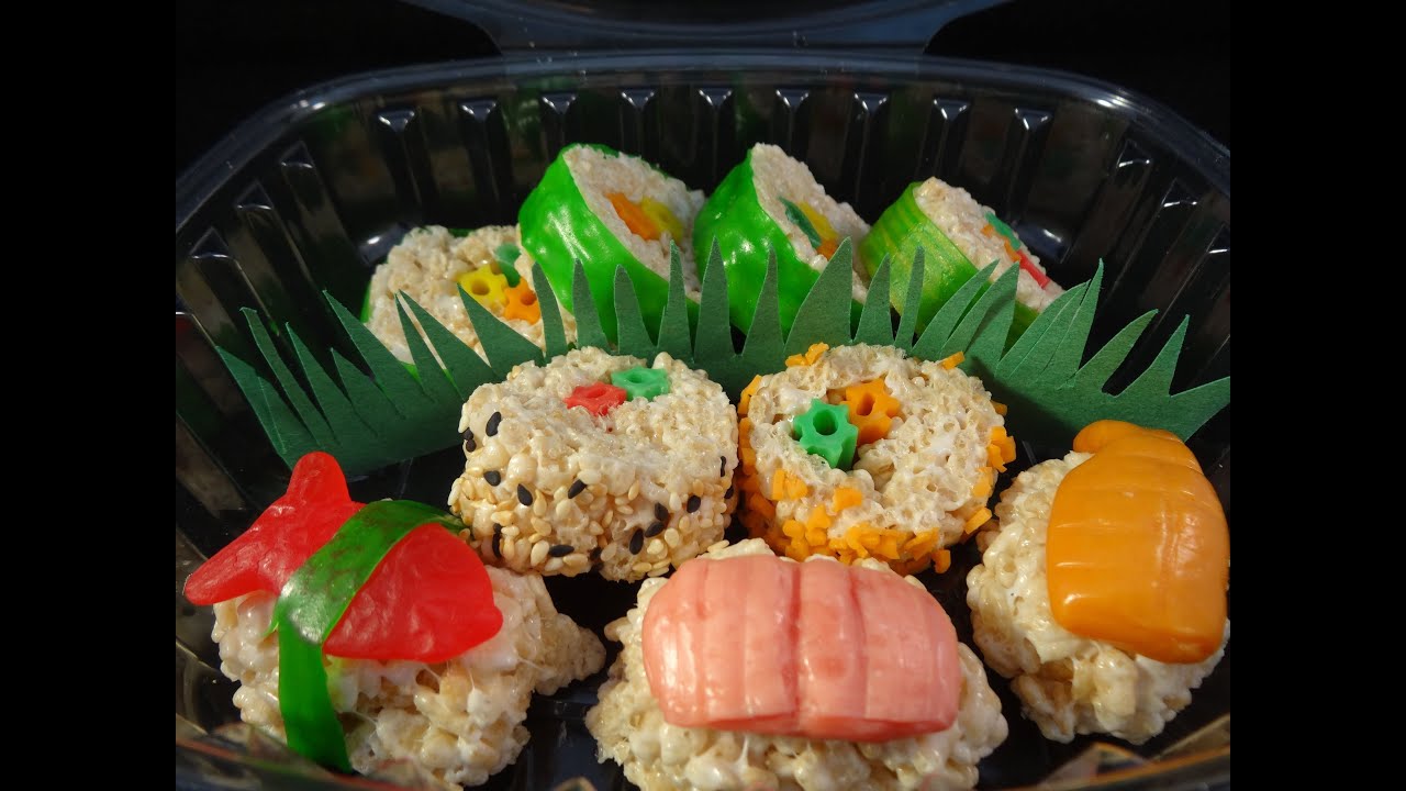 How to make candy sushi  -with yoyomax12