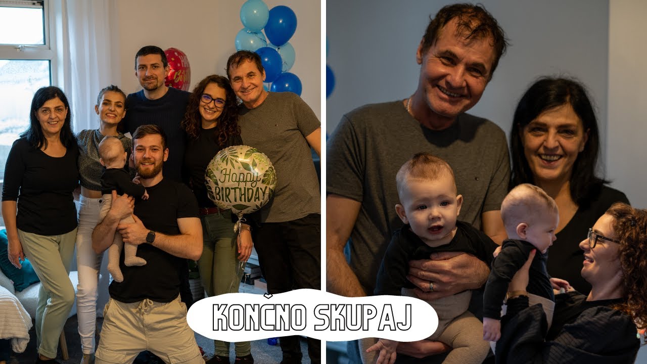 Mama in ata KONČNO na obisk / tedenski vlog l Kaja Karba