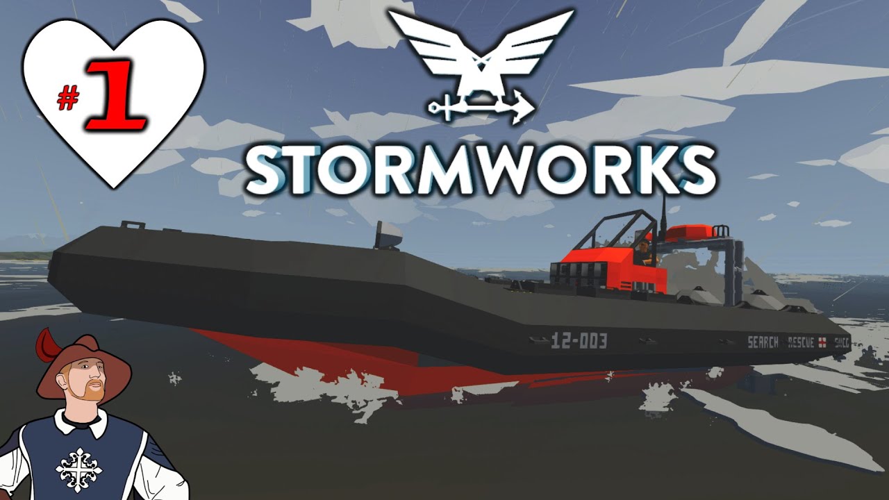 Worse Things Happen At Sea, Again! | Coastguard Simulator | Stormworks: Build and Rescue #1