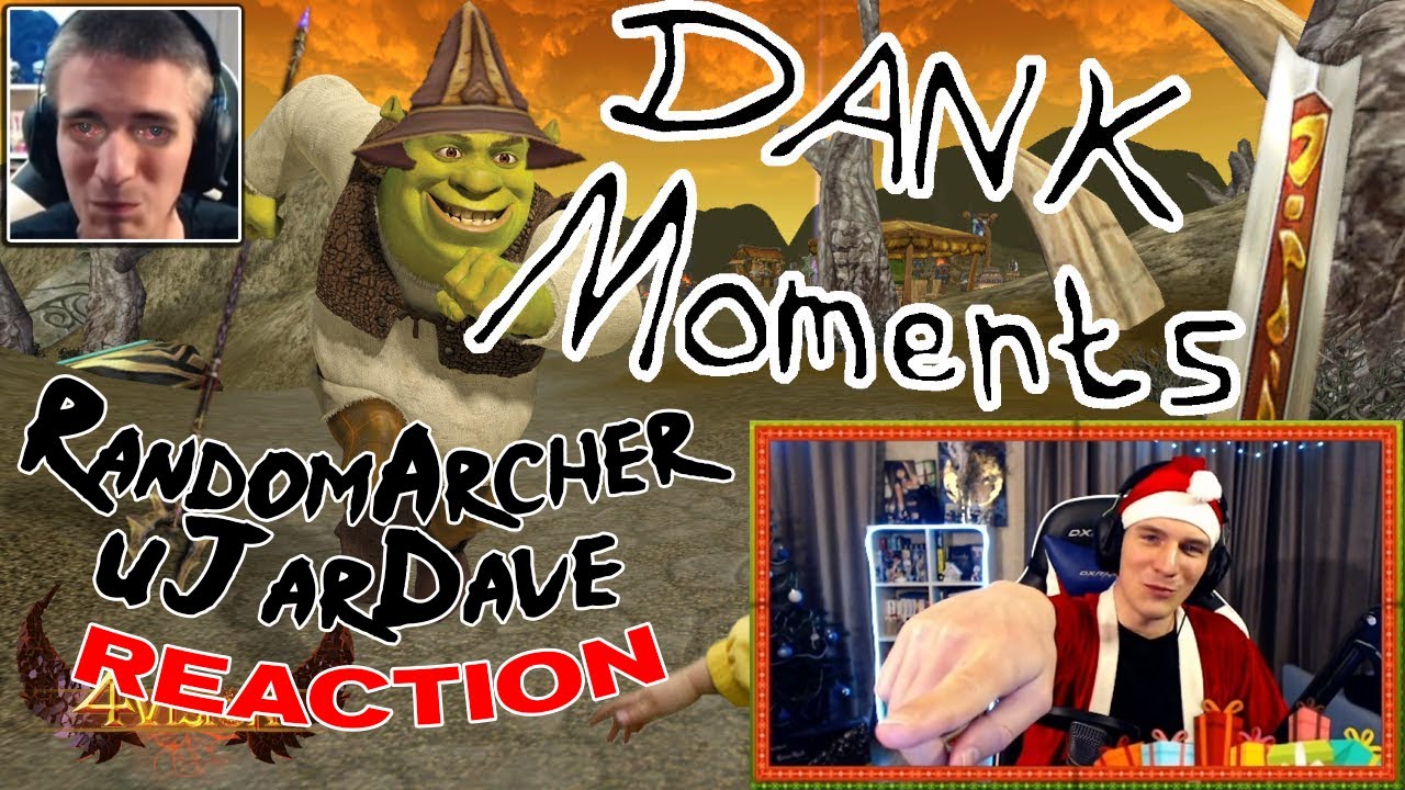 RandomArcher & uJarDave React to DANK MOMENTS - 4Story 4Vision