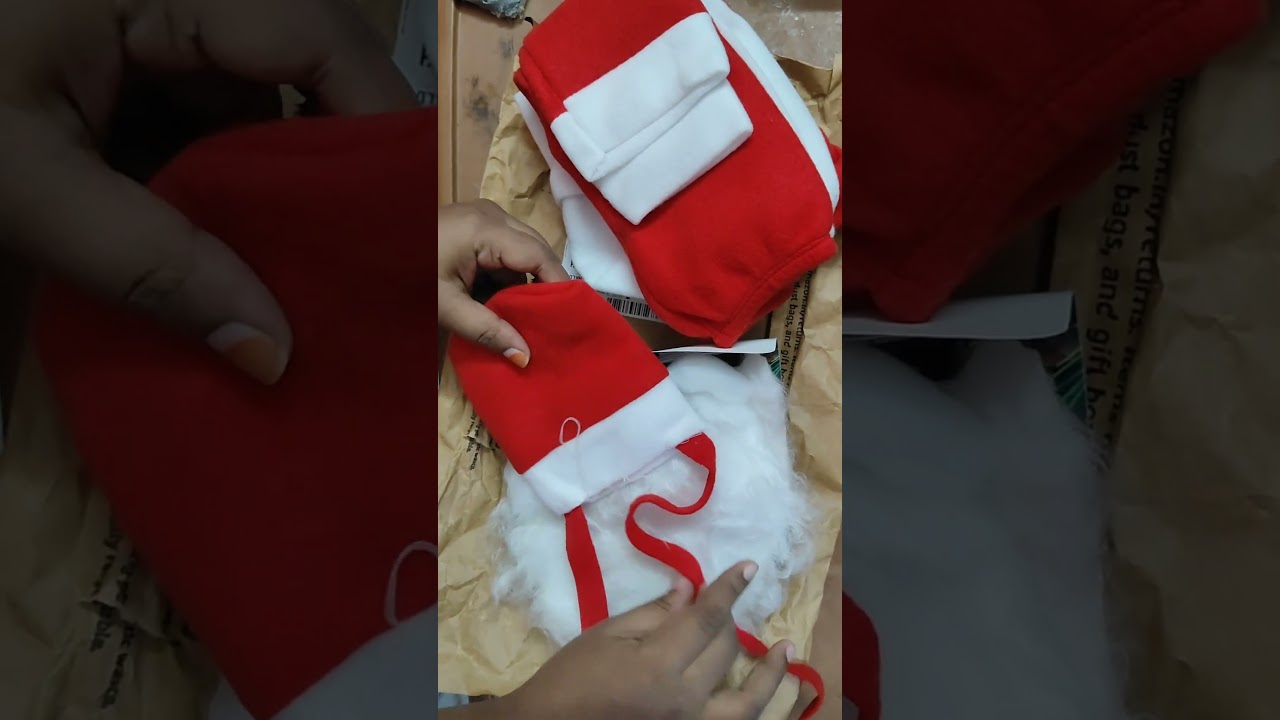 Santa claus dress for baby #christmasdress #meeshohaul #meeshodresseshaul #meeshofinds #christmas