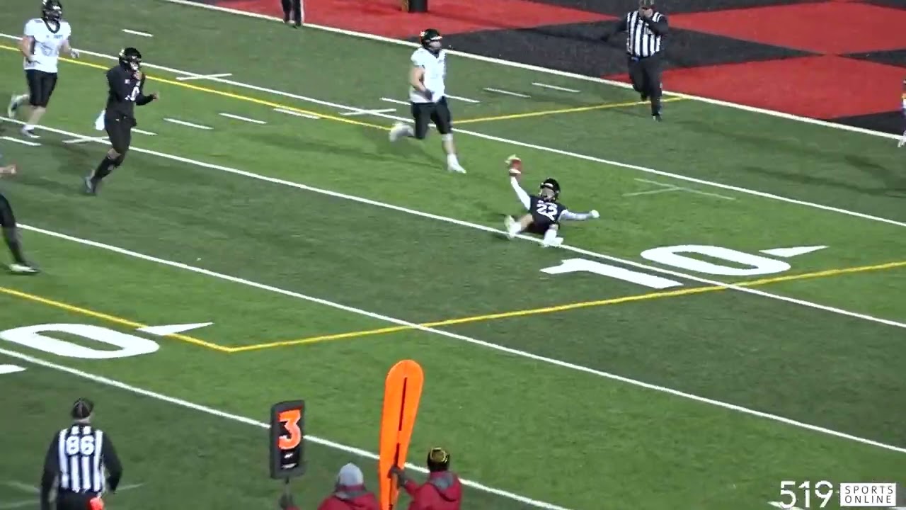 The St. James Lions advance to the CWOSSA football final