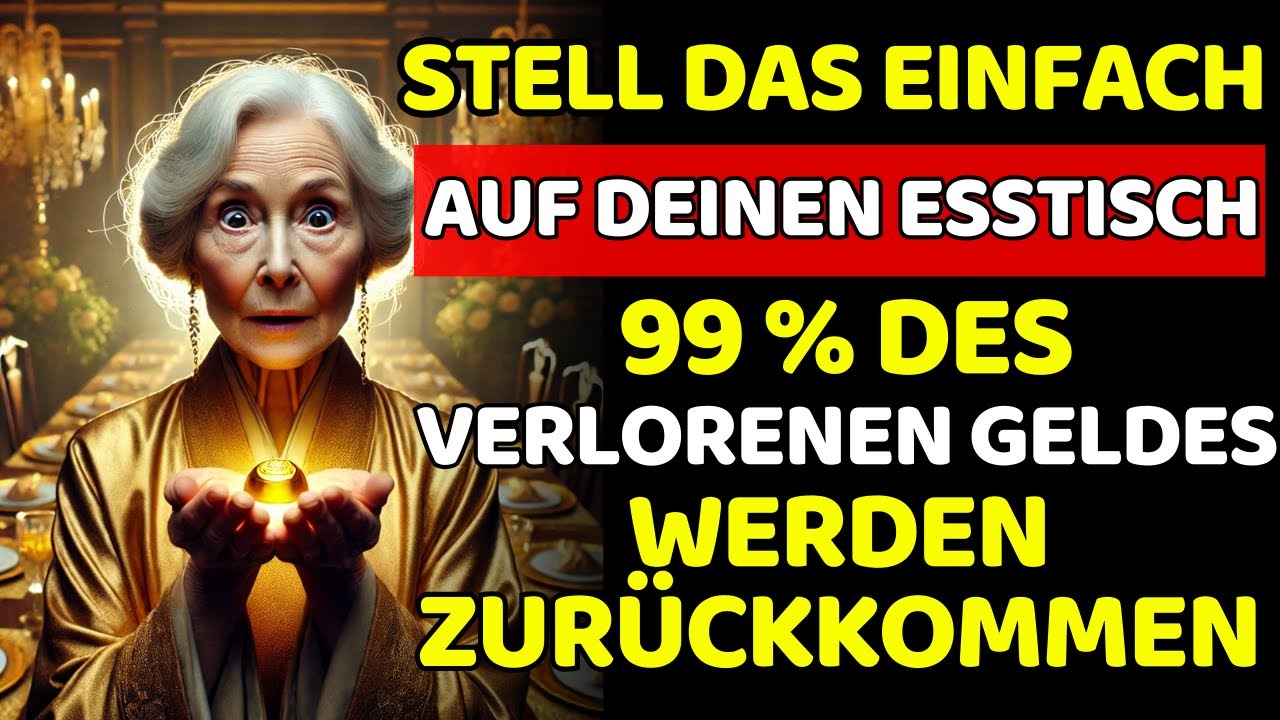 „Das“ ist es, was reiche Leute immer auf ihrem Esstisch haben! Stell es hin und sieh zu, wie dein...
