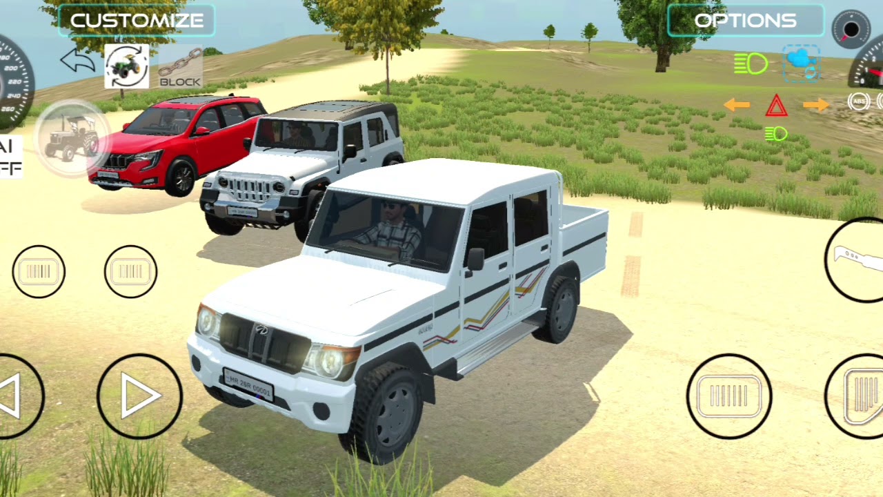 Mahindra Thar gadi wala game || New Trend Game #cargame #games 