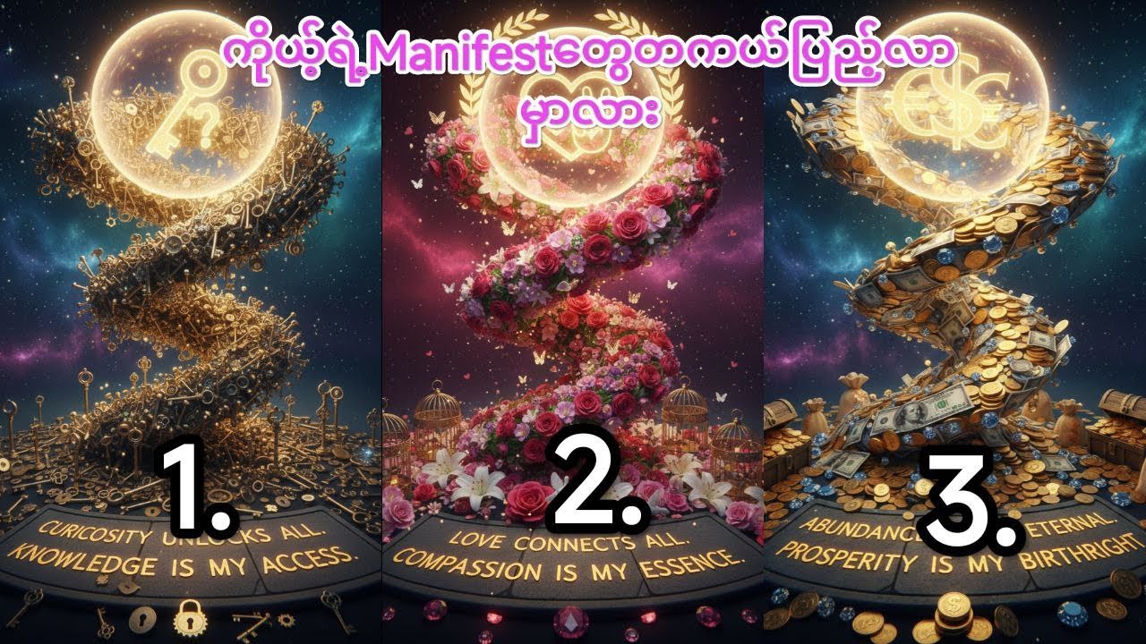 #ကိုယ့်ဆုတောင်းတွေဘယ်လိုပြည့်မလဲ#thephoenixtarot #pickacardreading 