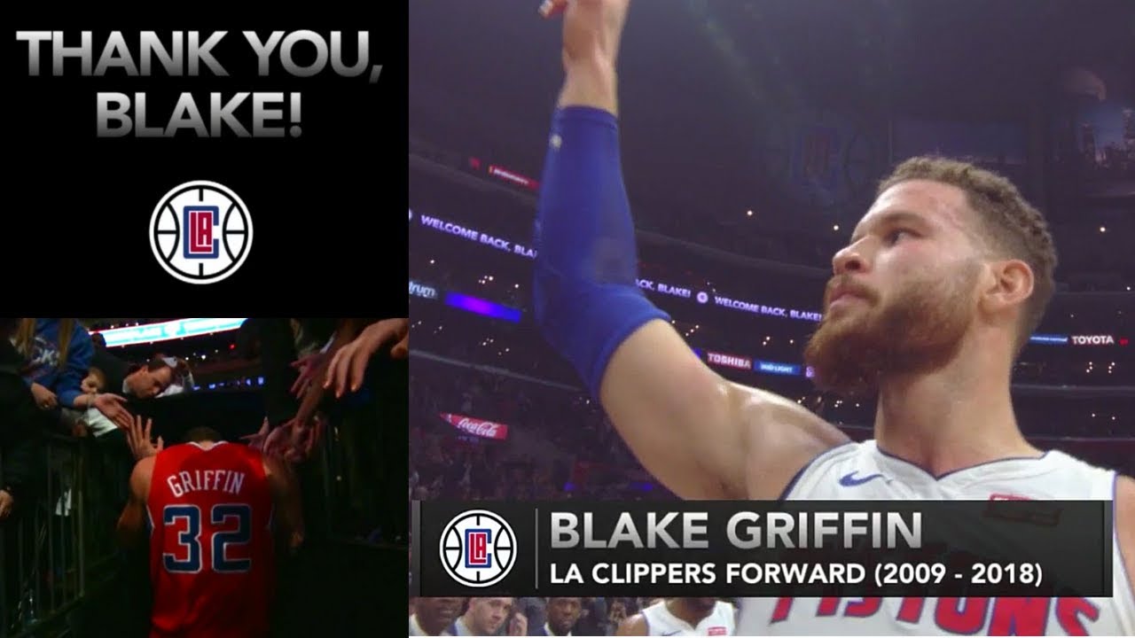 Blake Griffin's Emotional Video Tribute By Clippers