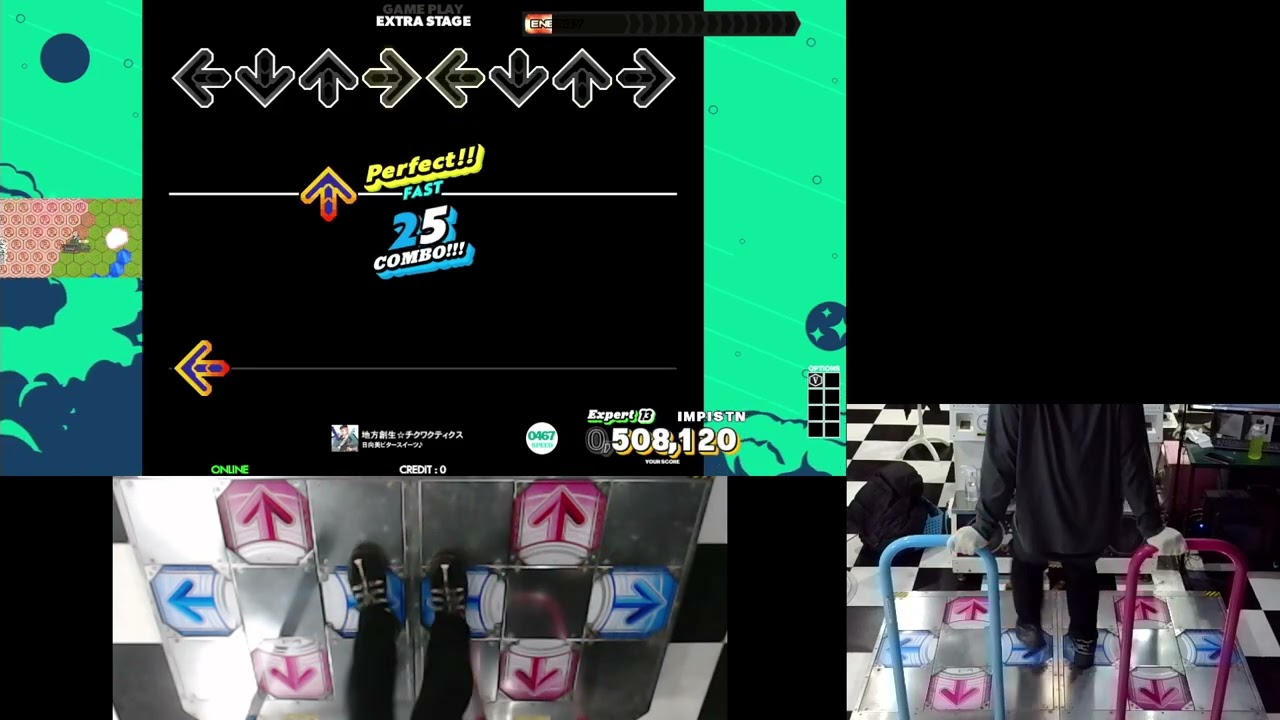 [DanceDanceRevolution WORLD] Chihou sousei chikuwactics EDP