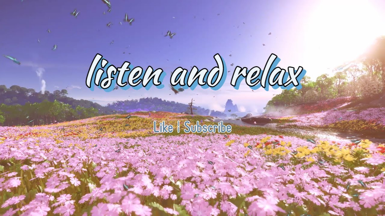 Relaxing Ambience Music Field of Flowers