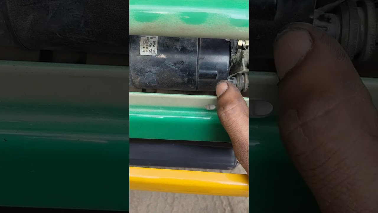 Bajaj auto bs6 CNG self starter problem