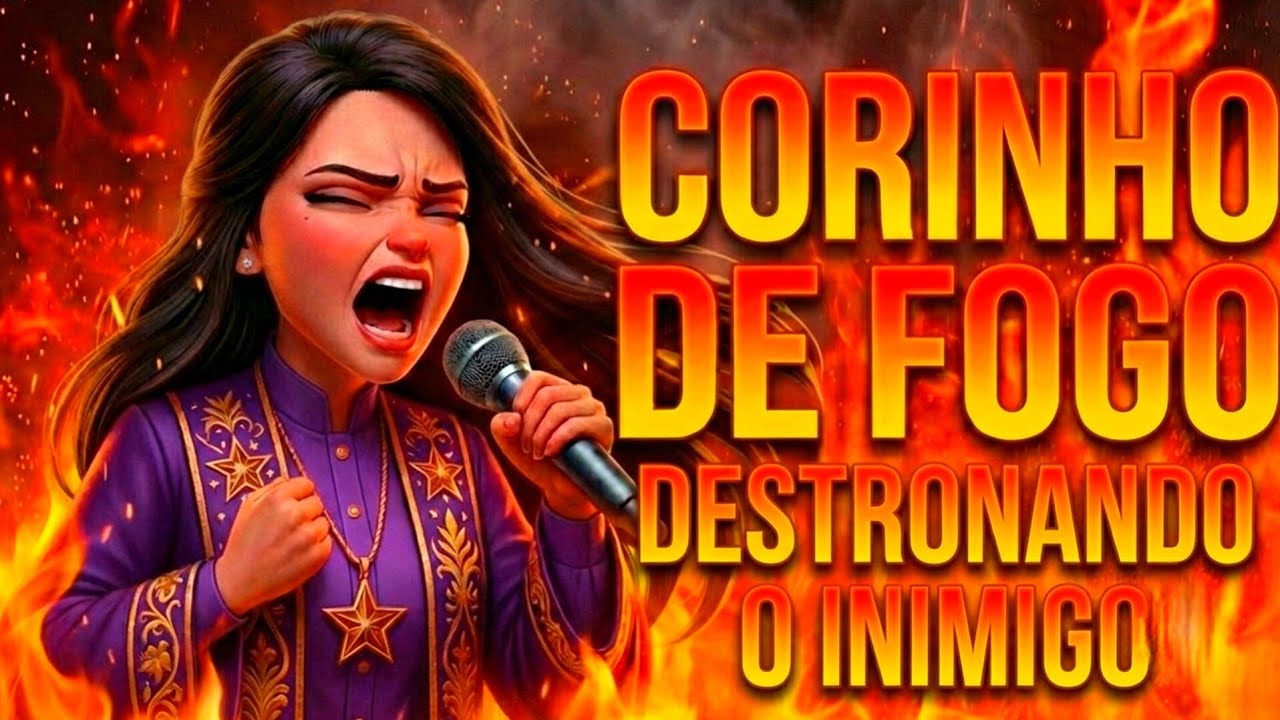 🔥DESTRONANDO O INIMIGO🔥CORINHO DE FOGO | LOUVOR de LIBERTAÇÃO ESPIRITUAL