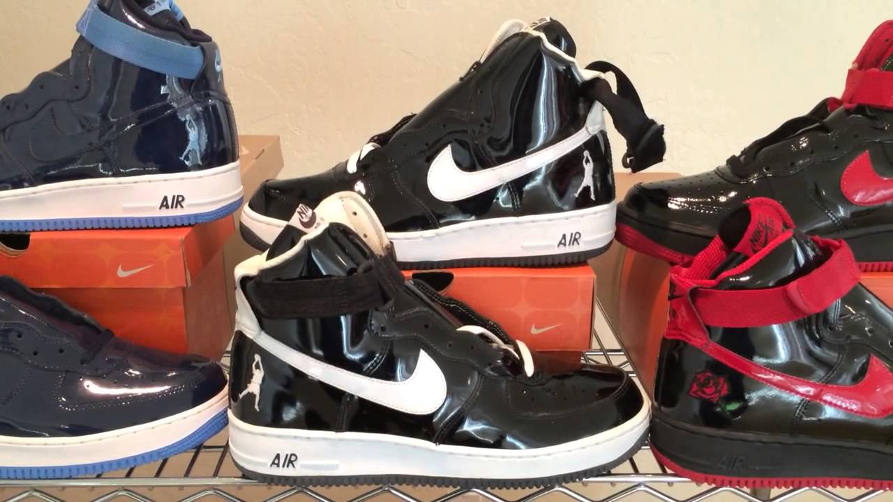 ShoeZeum Rasheed Wallace Sheed Nike Air Force 1s