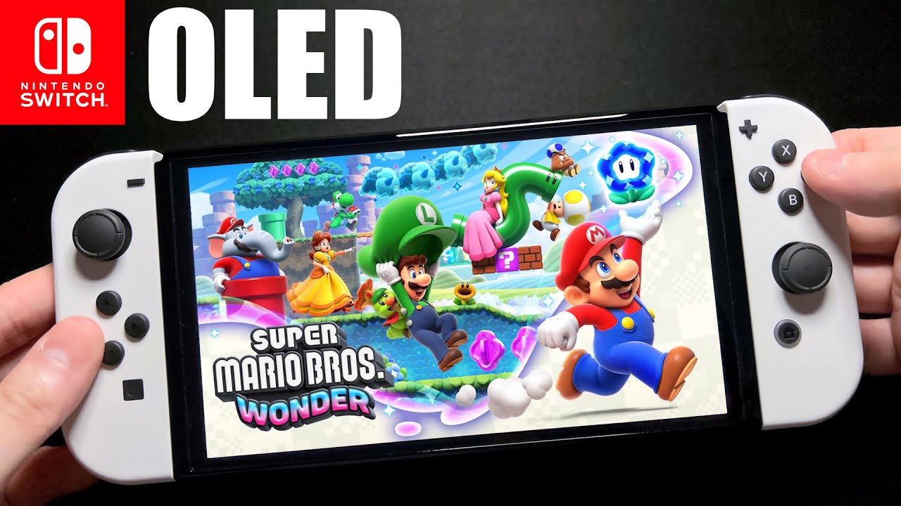 SUPER MARIO BROS. WONDER on Nintendo Switch OLED Gameplay
