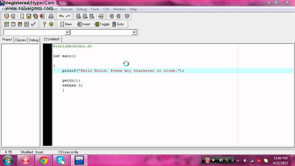 C Programming - Hello World for kids