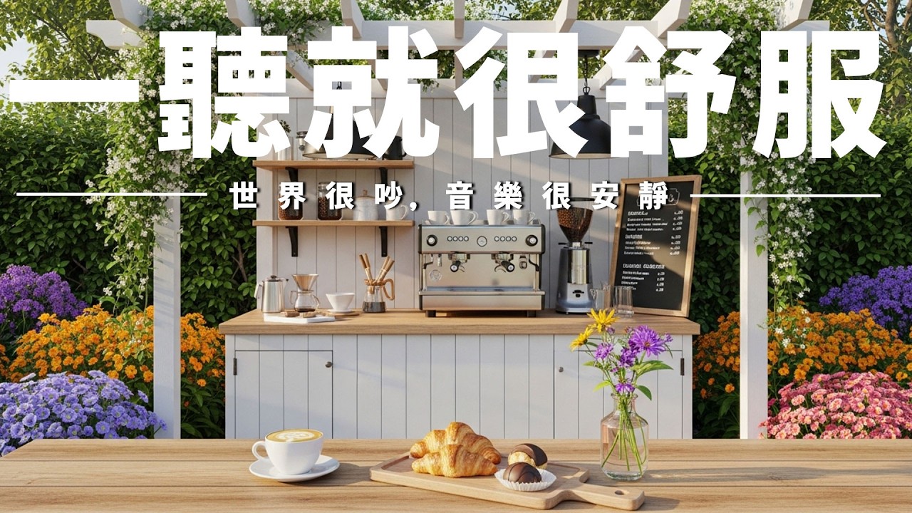 【RELAXING PIANO COFFEE BGM】咖啡室忙裡偷閒時段，咖啡香＋舒緩音樂陪你放鬆☕釋放壓力與煩惱，沉澱思緒回到平靜；適合放空、閱讀、寫作與通勤背景音