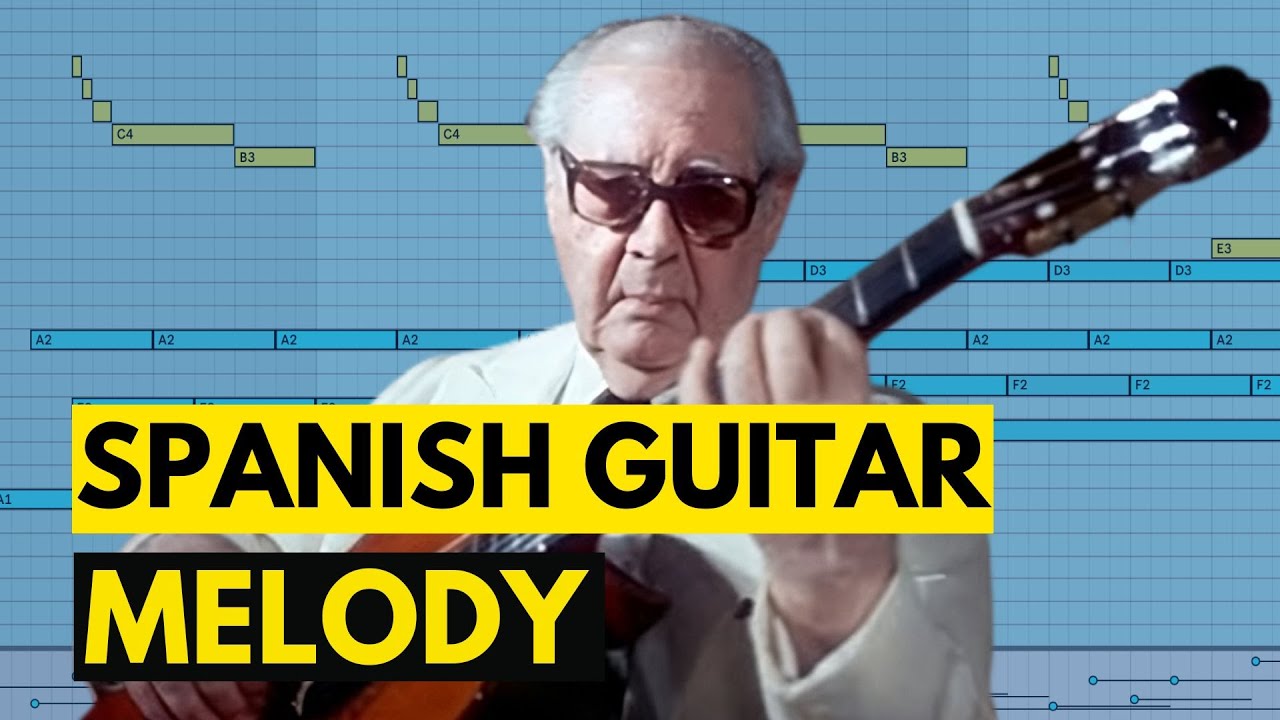 HOW TO MAKE SPANISH GUITAR MELODIES  | Guitar Melody Hack