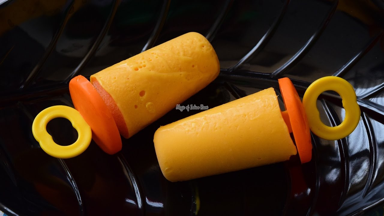 Quick & Creamy Mango Kulfi Without CONDENSED MILK/MAWA - आम कुल्फी - Priya R - Magic of Indian Rasoi